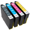 Compatibele inktcartridges voor Epson 603 T603 XL - 4-pack met zwart, cyaan, magenta en geel. Geschikt voor diverse Epson-printers en biedt hoogwaardige afdrukken.