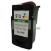 Remanufactured Inkjet Cartridge CL-513, compatibel met verschillende printers voor hoogwaardige afdrukken.