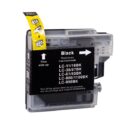 Zwarte inktcartridge LC-11/16BK, compatibel met LC-38/67BK, LC-616/65BK, LC-980/1100BK en LC-990BK voor hoogwaardige afdrukken.