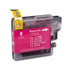 Magenta inktcartridge LC-38/67M, vervangt LC-11/16M, LC-38/67M, LC-61/65M, LC-980/1100M, LC-990M, compatibel met verschillende printermodellen.