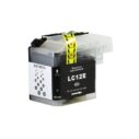 Zwart LC12E XL inktcartridge, vervangt LC12E, compatibel met diverse Brother printers.
