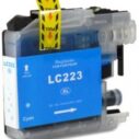 Cyan inktcartridge LC223 XL, compatibel met verschillende Brother printers.