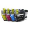 Zwart, cyaan, magenta en gele inktcartridges B-3211BK, B-3211C, B-3211M en B-3211Y, compatibel met verschillende printers voor heldere en levendige afdrukken.