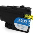 Cyan inktcartridge 3237, compatibel met verschillende printers, biedt hoogwaardige afdrukken en eenvoudig installatieproces.