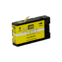 Gele inktcartridge PGI-1500Y XL, vervangt PGI-1500Y, compatibel met geselecteerde Canon printers.