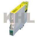 Compatibele inktcartridge voor printer, model KHL, met een gelamineerde behuizing en duidelijke etikettering voor eenvoudig gebruik.