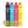 Inktcartridges 1631 Zwart, 1632 Cyaan, 1633 Magenta, 1634 Geel, compatibel voor diverse printers.