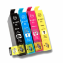 Inktcartridges E-1811 XL (Zwart), E-1812 XL (Cyaan), E-1813 XL (Magenta) en E-1814 XL (Geel) - compatibel voor optimale printresultaten.