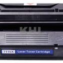 Laser Toner Cartridge 7115X, compatibel met verschillende printermodellen voor hoogwaardige afdrukken en betrouwbare prestaties.