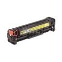 Compatibele HP 304A gele toner cartridge, model CE252A, voor hoogwaardige afdrukken met een lange levensduur.