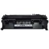 Zwarte toner cartridge CF280X, compatibel met verschillende HP-printers voor hoogwaardige afdrukken.
