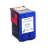 Gerecyclede inktcartridge 22XL C9352C, kleur, compatibel met verschillende printermodellen voor duurzame afdrukoplossingen.