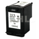 Zwarte inktcartridge 337, vervangt C9364E, compatibel met verschillende printermodellen.