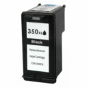 Inktcartridge 350XL Zwart - Gerenoveerd, compatibel met diverse printers.