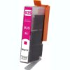 Magenta inktcartridge 935 XL, vervangt voor diverse printermodellen, compatibel en niet-OEM product.