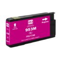 Compatibele magenta inktcartridge 953M XL F6U17AE voor printers, vervangt OEM-producten en biedt hoogwaardige afdrukken.