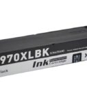 Zwarte 970XLBK (CN625AM) inktcartridge, compatibel met verschillende printermodellen voor hoogwaardige afdrukken.