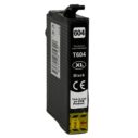 Zwarte T604 XL Cartridge die compatibel is met diverse printermodellen voor hoge afdrukkwaliteit.