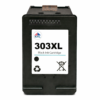 Zwarte inktcartridge KHL 303XL, compatibel met verschillende printermodellen voor hoogwaardige afdrukken.