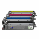KHL Toner Cartridge Set voor Brother Printers - Compatibel met verschillende modellen en biedt hoogwaardige afdrukken in zwart, cyaan, magenta en geel.